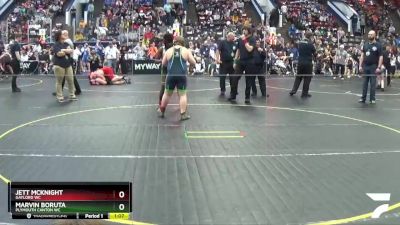 150 lbs Cons. Semi - Jett McKnight, Gaylord WC vs Marvin Boruta, Plymouth Canton WC