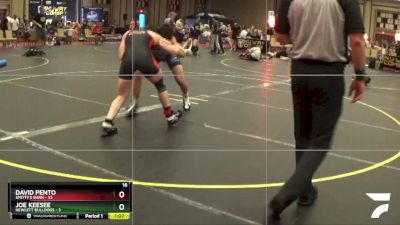 167 lbs Round 3 (6 Team) - David Pento, Smitty`s Barn vs Joe Keesee, Hewlett Bulldogs