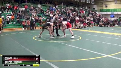 157 lbs Champ. Round 3 - Cooper McKinney, Jackson (Massillon) vs Conner Holm, ELYRIA