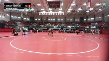 126 lbs Cons. Round 3 - Brittany Moncivais, Euless Trinity vs Analiesa Jones, Coronado