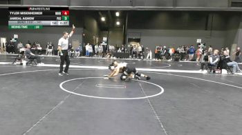 141 lbs Champ. Round 2 - Tyler Misenheimer, Northeast Oklahoma vs Jameal Agnew, Pratt Community College