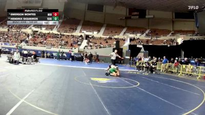 144-D4 Cons. Round 3 - Emerson Montes, Morenci High School vs Hendrix Siqueiros, Yuma Catholic High School