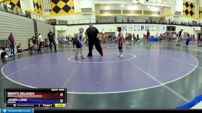 93 lbs Quarterfinal - Jaxen Long, Indiana vs Benito Delgado, Roncalli Wrestling Foundation