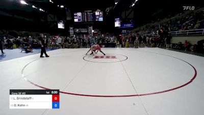 150 lbs Cons 32 #2 - Luke Grindstaff, IL vs Dustin Kohn, VA