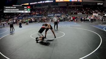 D 2 165 lbs Cons. Round 3 - Jessie Blanchard, Lake Charles College Prep vs Shawn Miller, Brusly