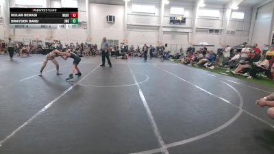 84 lbs Round 4 (8 Team) - Nolan Berasi, Wrecking Crew Demolition Team vs Brayden Bard, Jungle WC