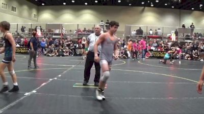 138 lbs Round 2 (6 Team) - Ethan DeTray, Team Gotcha Blue vs Jakob Howell, Illinois KIA