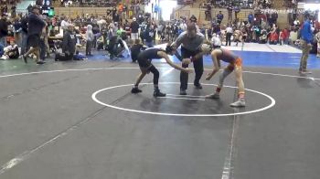 73 lbs Quarterfinal - Tye Daniel, Social Circle USA Takedown vs Roman Belardo, Teknique Wrestling