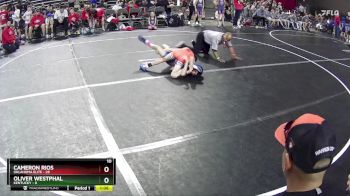 75 lbs Round 2 (6 Team) - Cameron Rios, Oklahoma Elite vs Oliver Westphal, Kentucky