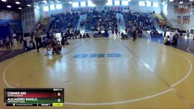 106 Blue Round 1 - Alejandro Ravelo, Southwest Miami vs Conner Bee, Glynn Academy