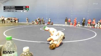 165 lbs Quarterfinal - Jovani Caudill, Olathe South vs Ashton Kieth, Olathe North