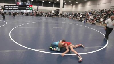 74 lbs 7th Place Match - Graeme Lockhart, Immortal Athletics WC vs Cruz Prasnicki, South Dakota