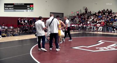 149 lbs Paul Kelly, California Baptist vs TJ Langley, West Virginia