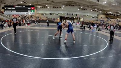 190 lbs Quarterfinals (8 Team) - Nathan Wade, Soddy Daisy High School vs Eli Bratton, Anderson Co. High School