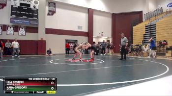 125 lbs Cons. Round 2 - Kara Gregory, Attica vs Lila Epstein, Brebeuf Jesuit