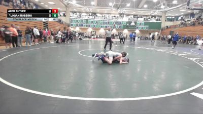 113 lbs 5th Place Match - Logan Robbins, Spanish Springs vs Alex Butler, Villa Park