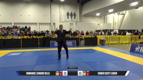 Tanner Scott Lemon vs Emmanuel Edward Sells 2025 World IBJJF Jiu-Jitsu No-Gi Championship
