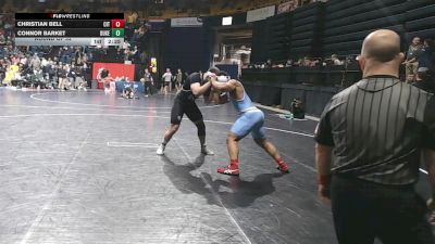 285 lbs Round Of 32 - Christian Bell, The Citadel vs Connor Barket, Duke