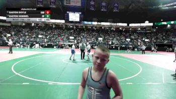 160 lbs Cons. Round 4 - Easton Hummel, JRF1 vs Easton Doyle, CMW2