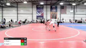 220 lbs Rr Rnd 1 - Carson Floyd, Combat Athletics Black vs Shane Cook, Michigan Grapplers