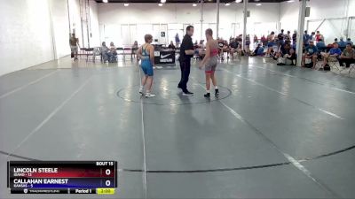 130 lbs Placement Matches (8 Team) - Lincoln Steele, Idaho vs Callahan Earnest, Kansas