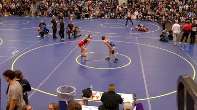 165 lbs 1st Place Match - Michaela Thomas, Clarence vs Victoria Westfall, Lockport