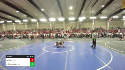 123 lbs Round Of 16 - Austin Pahl, WAR Wrestling Club vs Jayce Maestas, Alamosa