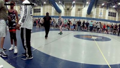 12U Boys FS - 108 lbs Champ. Round 3 - Xaver Dennewitz, Contenders Wrestling Academy vs Benito Delgado, Red Cobra Wrestling Academy
