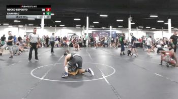 96 lbs Semifinal - Liam Kelo, Free Agent vs Rocco Esposito, RAW