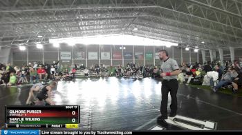 54 lbs Semis & Wb (16 Team) - Gilmore Purser, Utah Gold vs Shaylie Wilkins, Idaho 1