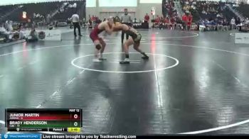 157 lbs 2nd Wrestleback (16 Team) - Junior Martin, Adrian vs Brady Henderson, Coe