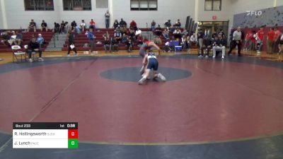 106 lbs Consi Of 8 #1 - Rafe Hollingsworth, St. John's School vs Jack Lynch, Pace Academy