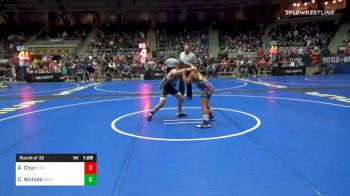 110 lbs Prelims - Aiden Chur, UTB Wrestling vs Cooper Nichols, Keystone Kids