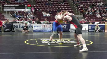 172 lbs Consi 1 - Hunter Updegrave, Tri Valley vs Nolan Savage, Line Mountain