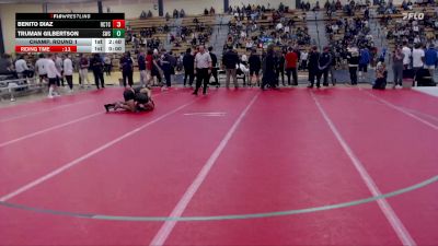 149 lbs Champ. Round 1 - Truman Gilbertson, Southwest State vs Benito Diaz, Rochester-CTC