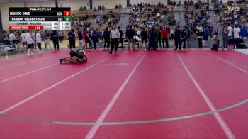 149 lbs Champ. Round 1 - Truman Gilbertson, Southwest State vs Benito Diaz, Rochester-CTC