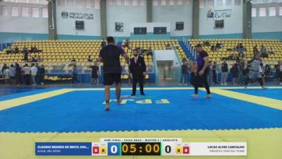 CLAUDIO MENDES DE BRITO JUNIOR vs LUCAS ALVES CARVALHO 2026 FPJJ Campeonato Paulista Sem Kimono