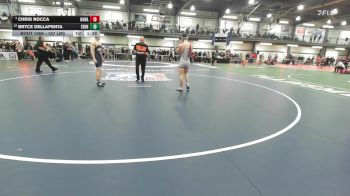 157 lbs Quarterfinal - Bryce Dellapenta, Eden vs Chris Nocca, Horace Greeley