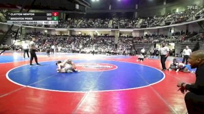 106-6A 3rd Place Match - Brighton Prine, Valdosta vs Clayton Newton, Camden County