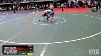 152 lbs Quarterfinal - Gideon Schmidt, Eagle River High School vs Nolan Deemer, Palmer High School