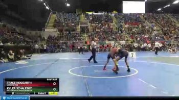 113 lbs Quarterfinal - Trace Hoggarth, Carrington vs Kyler Schalesky, Hettinger/Scranton/Bison