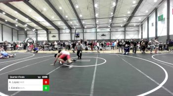 156 lbs Quarterfinal - Aiden Lopez, Independent vs Ivahn Edralin, Outlaw WC