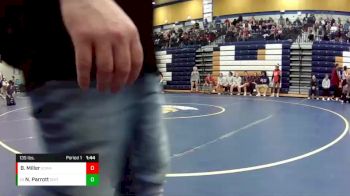 135 lbs. Cons. Round 2 - Noellie Parrott, Smithville vs Bri Miller, Edwardsville (H.S.)