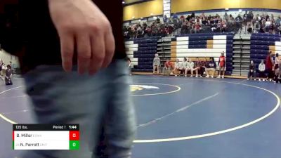 135 lbs. Cons. Round 2 - Noellie Parrott, Smithville vs Bri Miller, Edwardsville (H.S.)