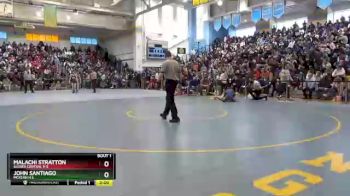 106 lbs Semifinal - Malachi Stratton, Sussex Central H S vs Louis Zitofsky, St Georges Tech HS