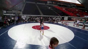 65 lbs Lily Soito, California 14U Girls vs Kinley Leonard, Idaho 14U Girls