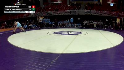 165 lbs Quarters & 1st Wb (16 Team) - Colton Karczewski, Crismon High School vs Kalin Thompson, Norfolk