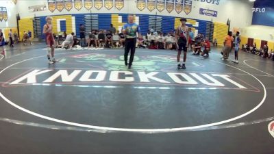 126 lbs Champ Round 1 (16 Team) - Luke Ladle, Team First Strike WC vs Jayden Bacchus, Wellington Blue