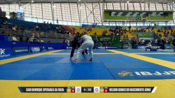 Nelson Gomes Do Nascimento Júnio vs Caio Henrique Speranza Da Silva 2026 Brasileiro Jiu-Jitsu IBJJF