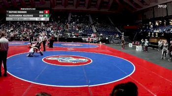 110 lbs 5th Place Match - Ruthie Ridings, Rockmart vs Alexandra Iglesias, Central Gwinnett